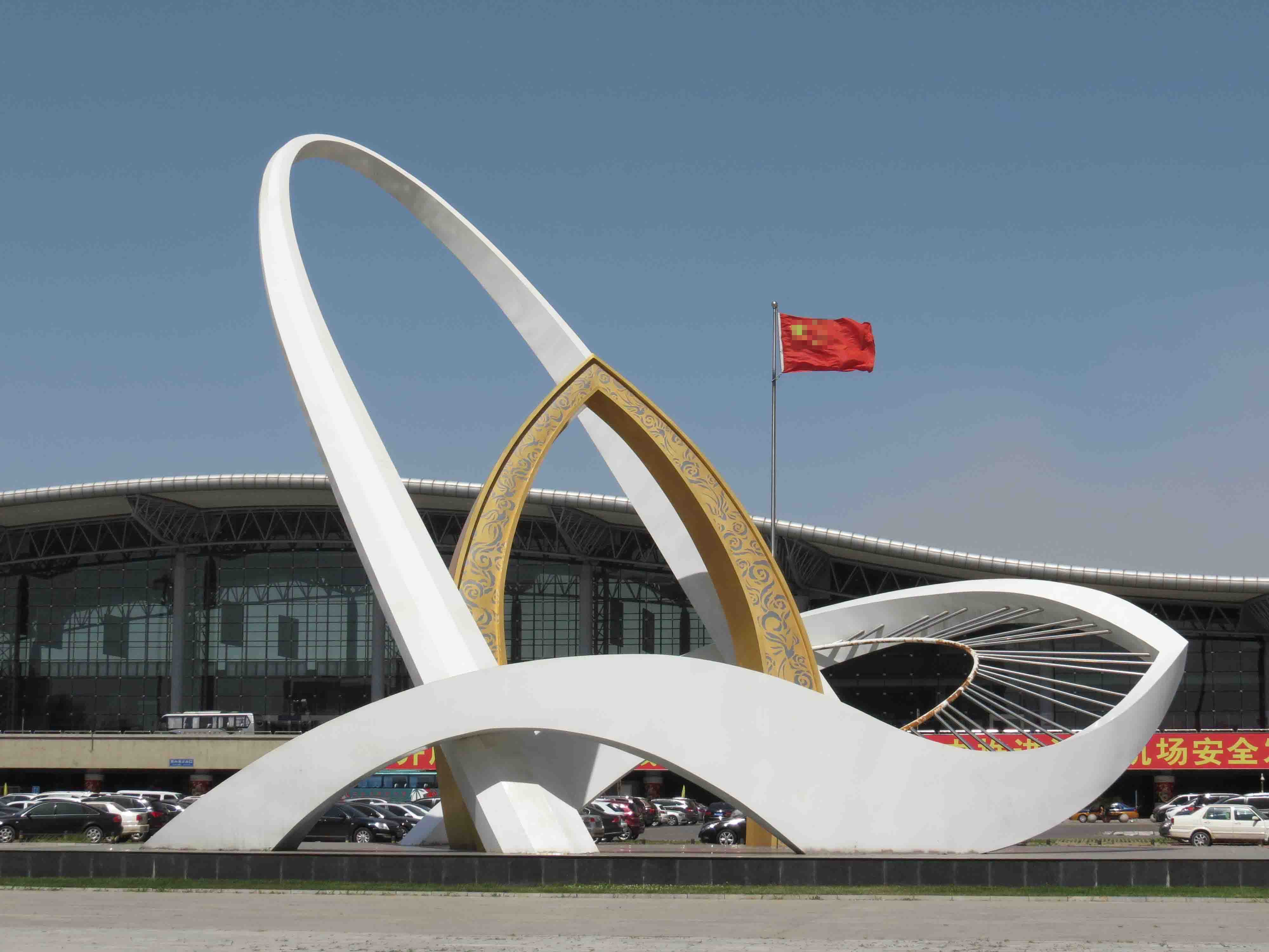 大型機(jī)場(chǎng)雕塑，大型廣場(chǎng)雕塑，機(jī)場(chǎng)廣場(chǎng)雕塑